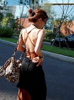 Maxi Dress สายไขว้หลัง รหัส M0166