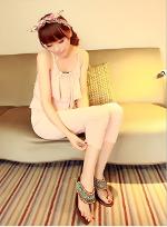 จั๊มสูทสีชมพู แบบน่ารักมากๆ รหัส M00043